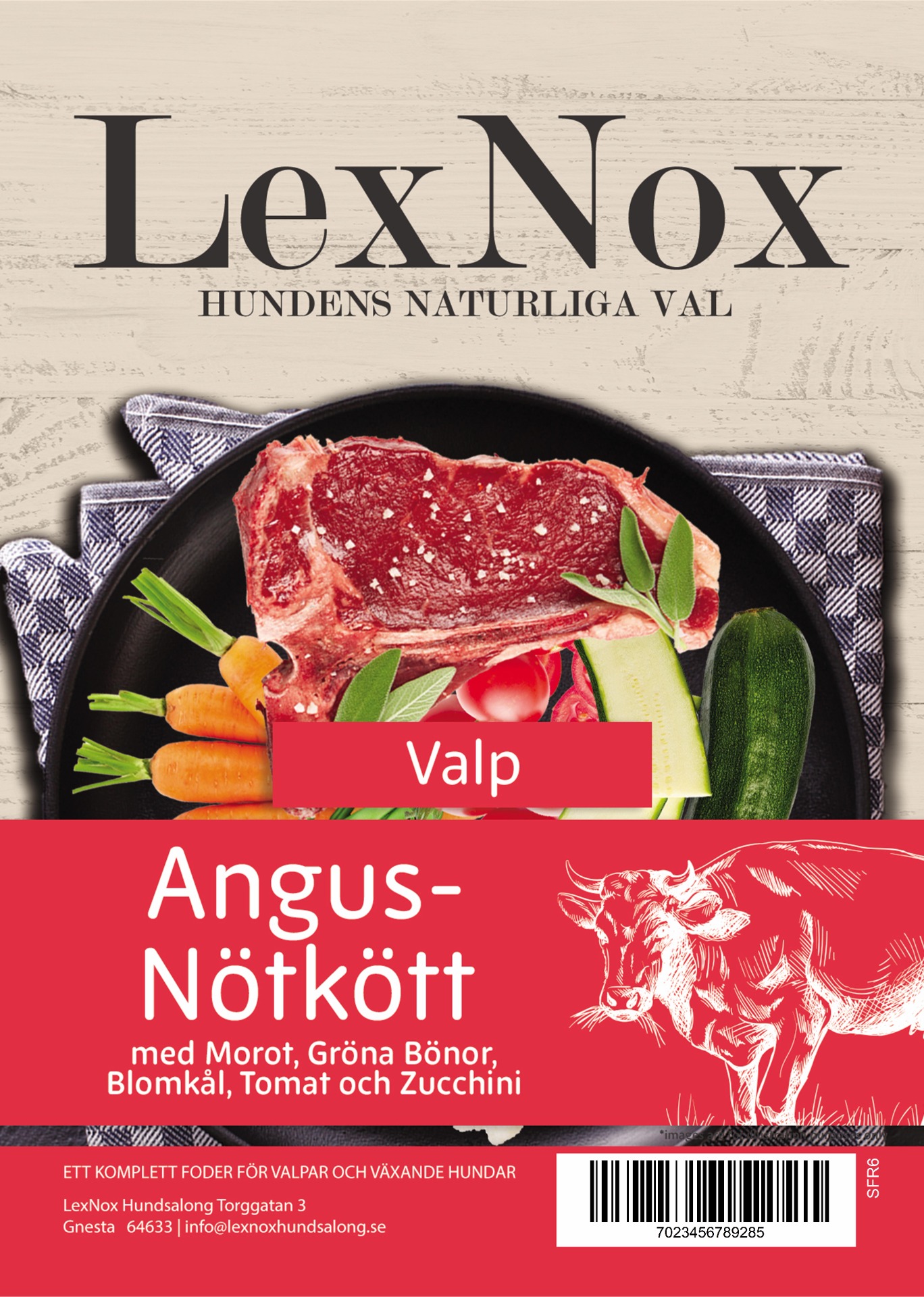 LexNox Superfood Angus tilltalar de som vill ha det bästa från sitt djurfoder