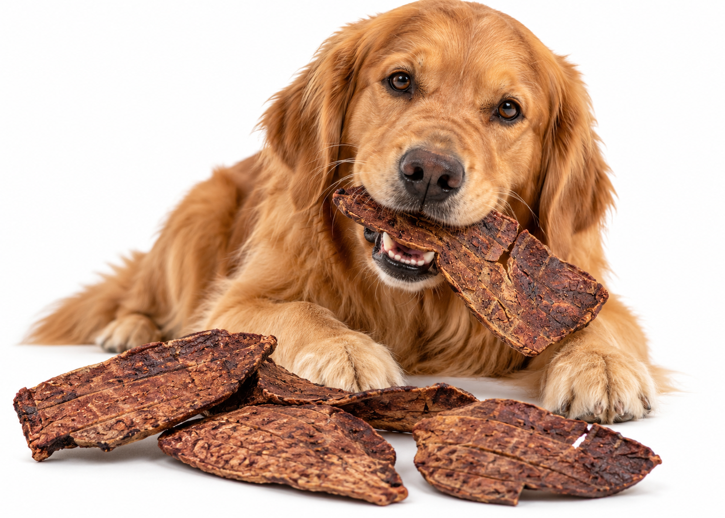Emmzo Svensk Oxlunga Tunn 500 g naturligt hundgodis