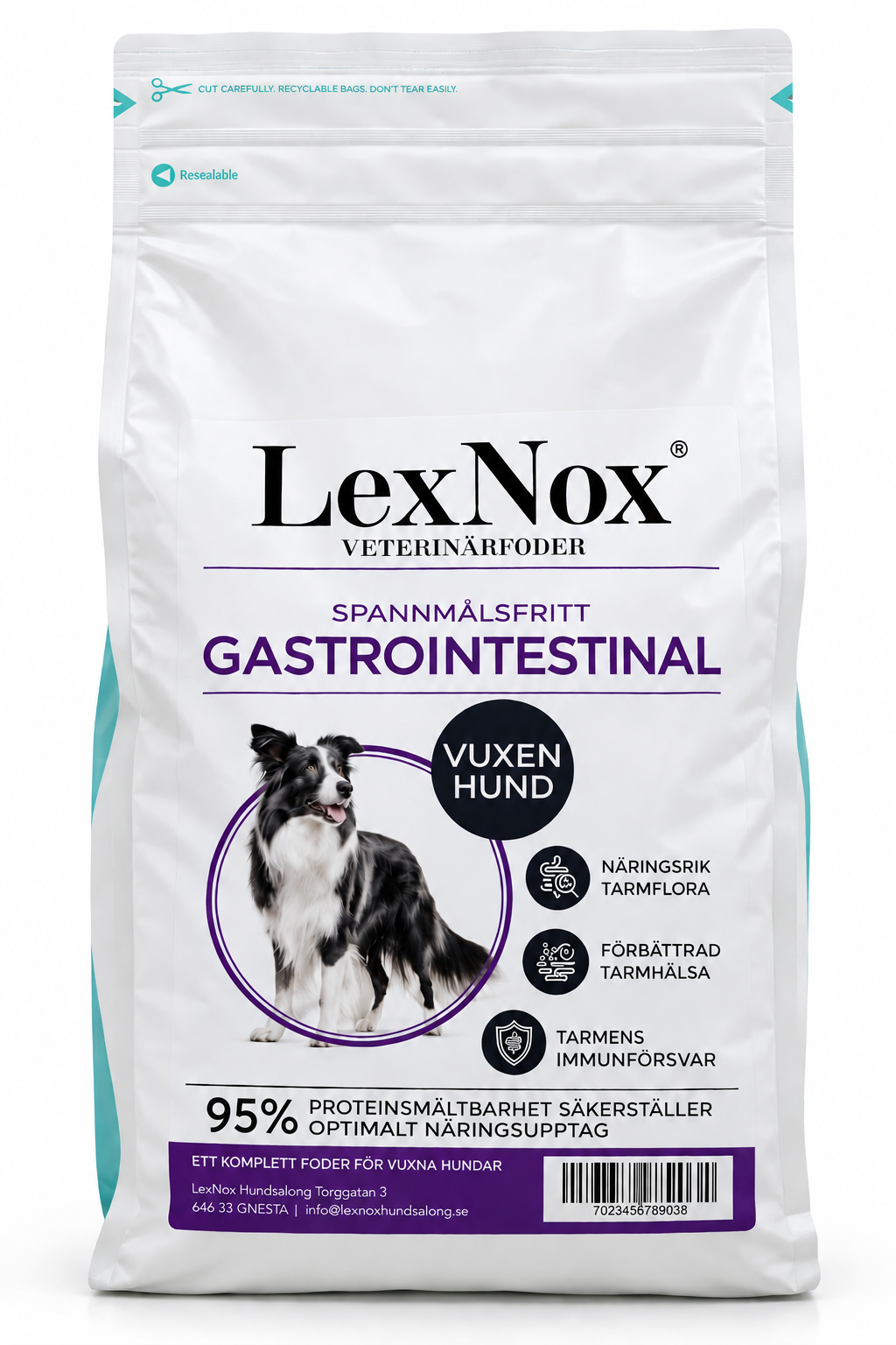 LexNox Gastrointestinal veterinärfoder för känslig mage